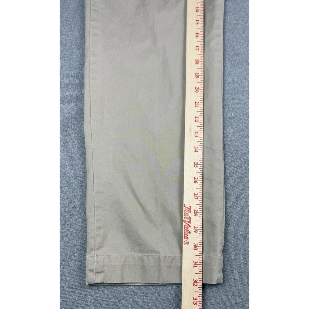 Polo Ralph Lauren Men's 38 Beige Chino Pants Straight Fit Stretch Twill Pockets